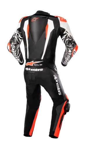 ALPINESTARS Racing Absolute v2 Leather Suit - Black/White/Red - US 38 / EU 48 3156323123148