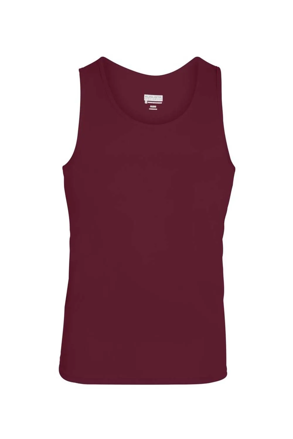 Augusta Sportswear Mens Training Moisture Wicking Tank Top - Maroon