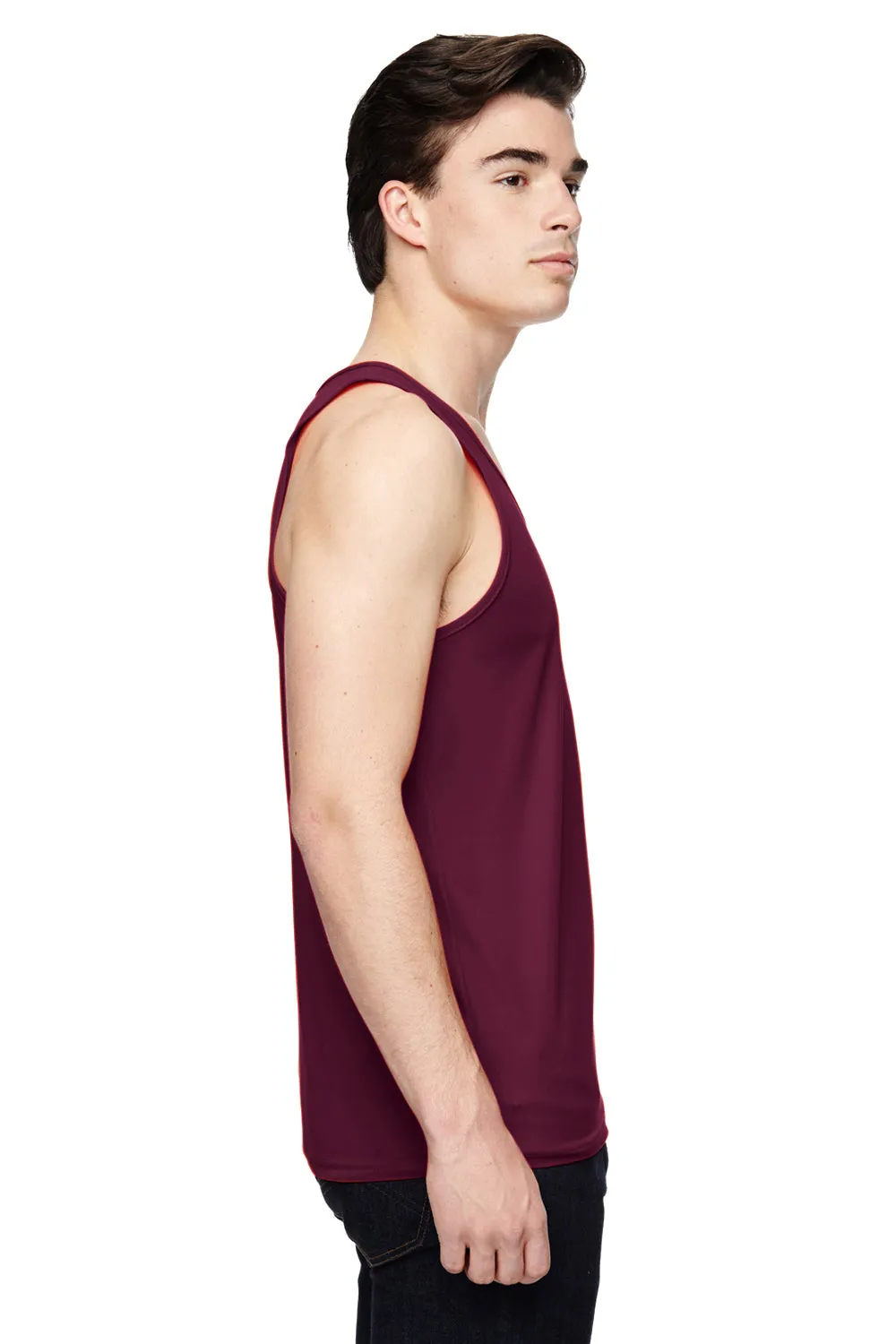 Augusta Sportswear Mens Training Moisture Wicking Tank Top - Maroon