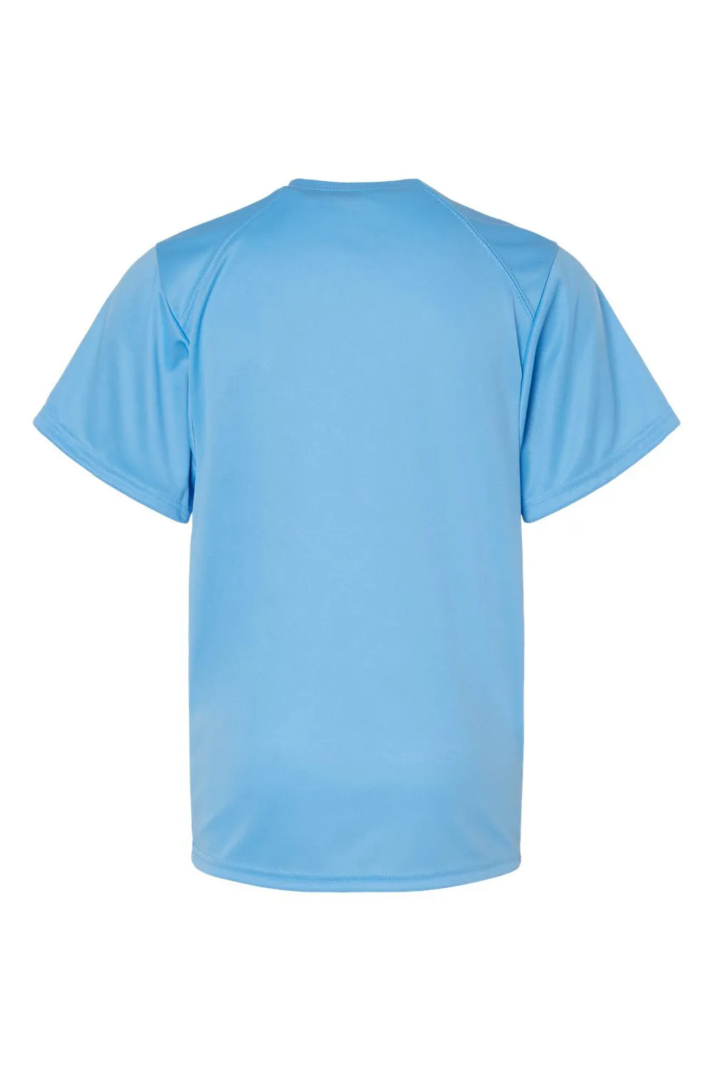 Badger Youth B-Core Moisture Wicking Short Sleeve Crewneck T-Shirt - Columbia Blue