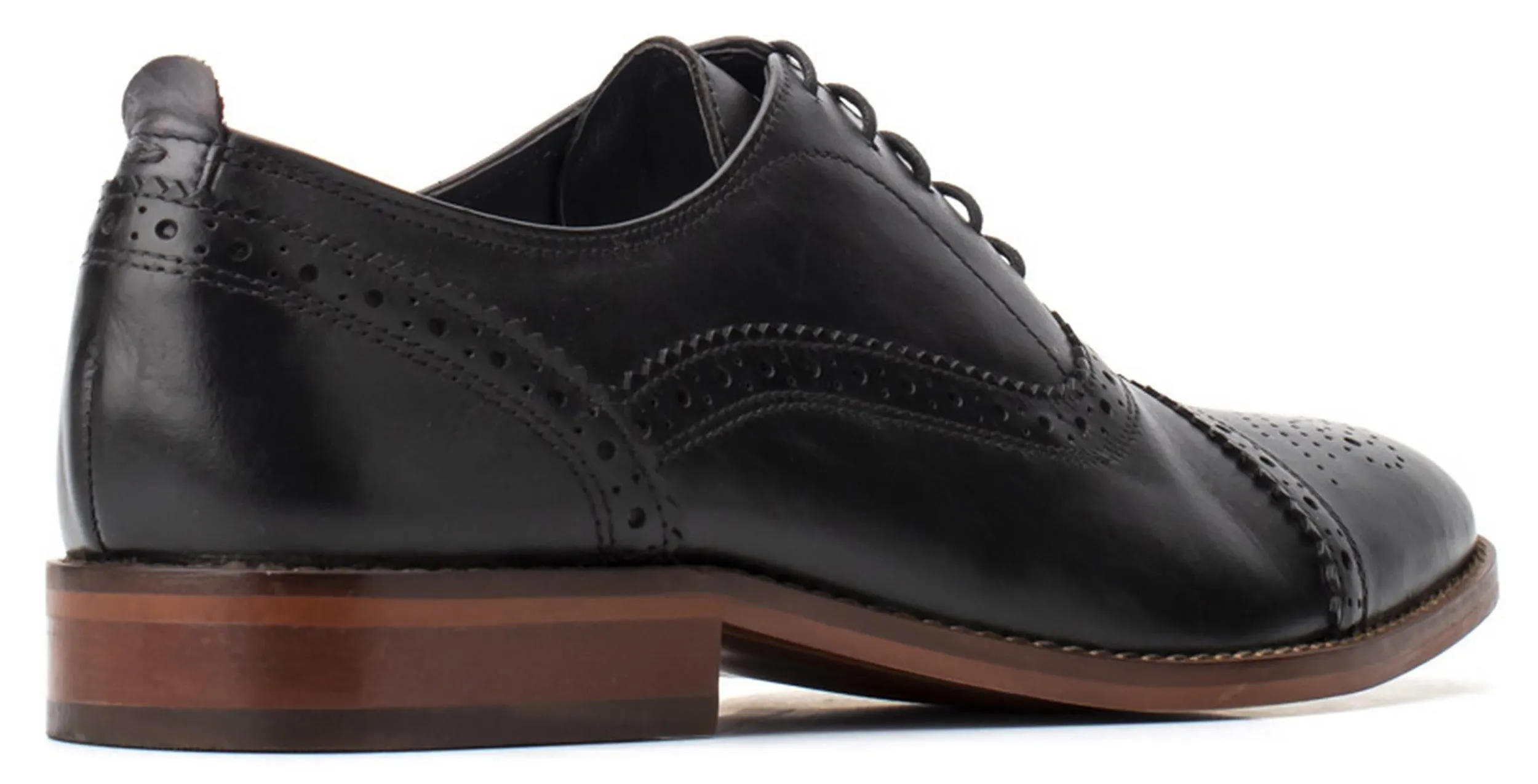 Base London Cast Waxy Mens Brogue