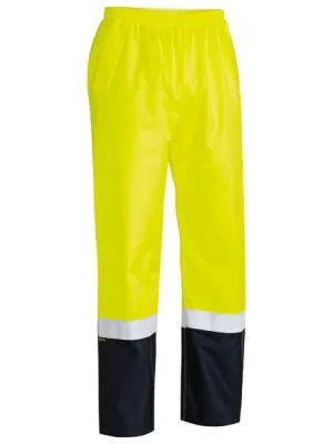 Bisley Taped Two Tone Hi Vis Shell Rain Pant (BP6965T)