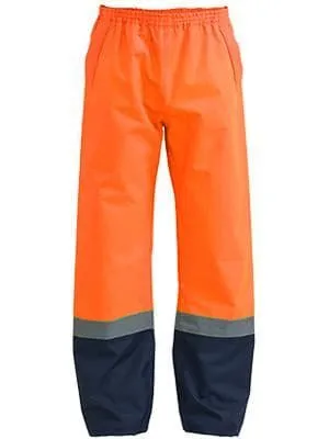 Bisley Workwear Taped Hi Vis Rain Shell Pant BP6965T