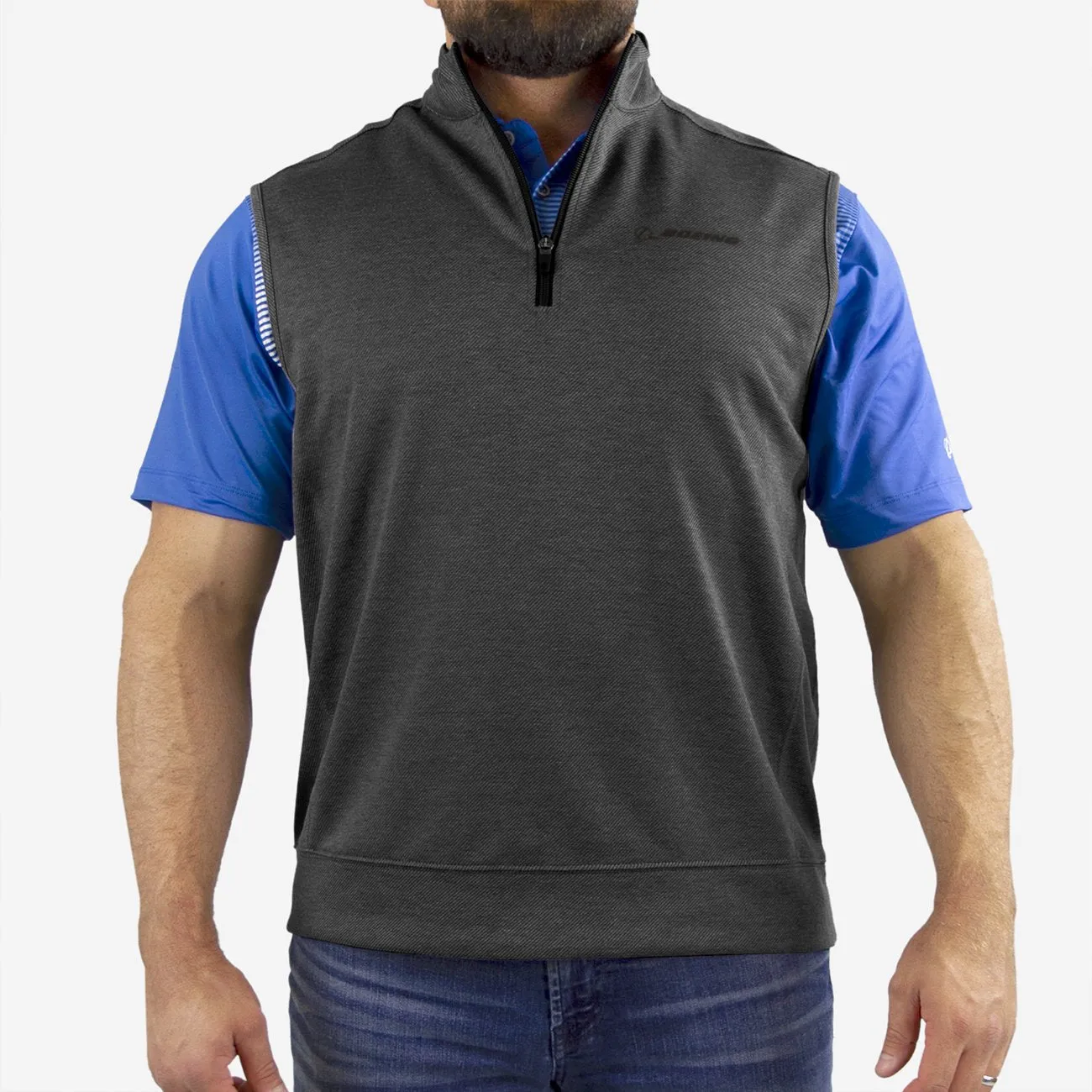 Boeing Logo 1/4 Zip Vest