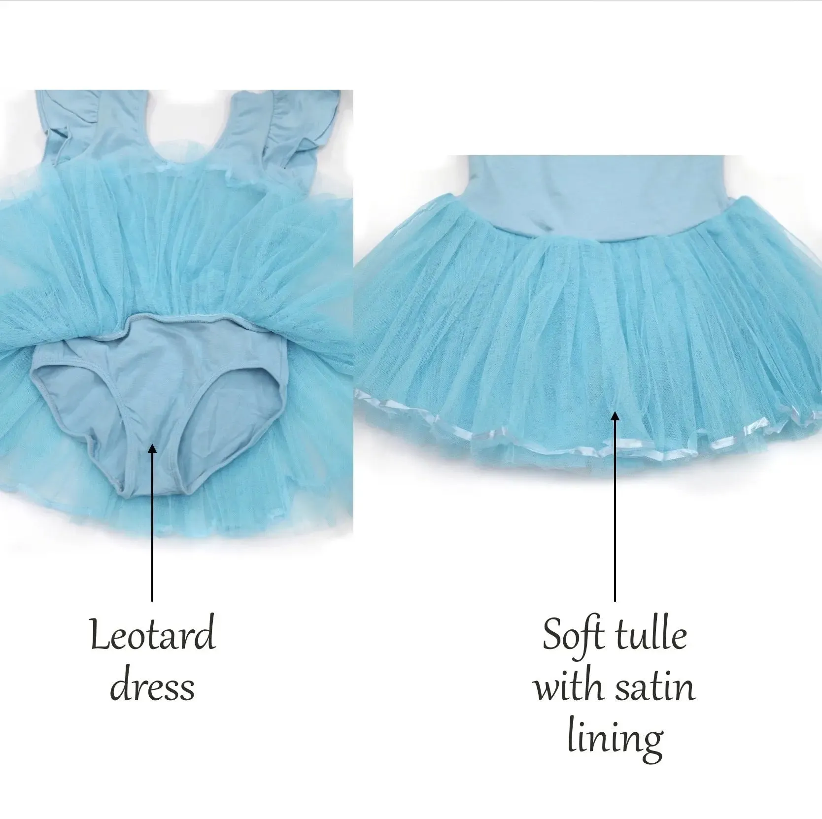 Cap Sleeves Ballet Tutu Dress