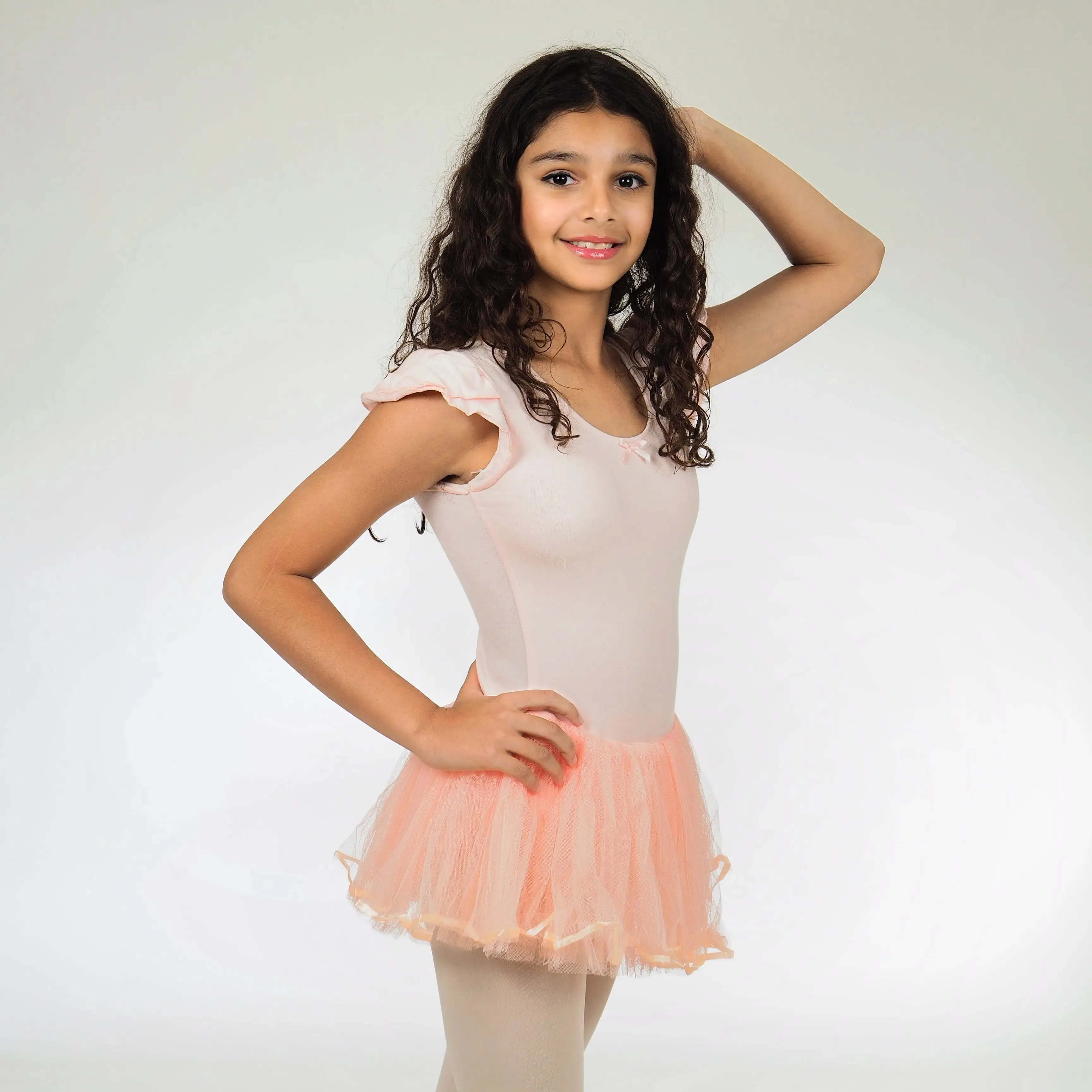 Cap Sleeves Ballet Tutu Dress