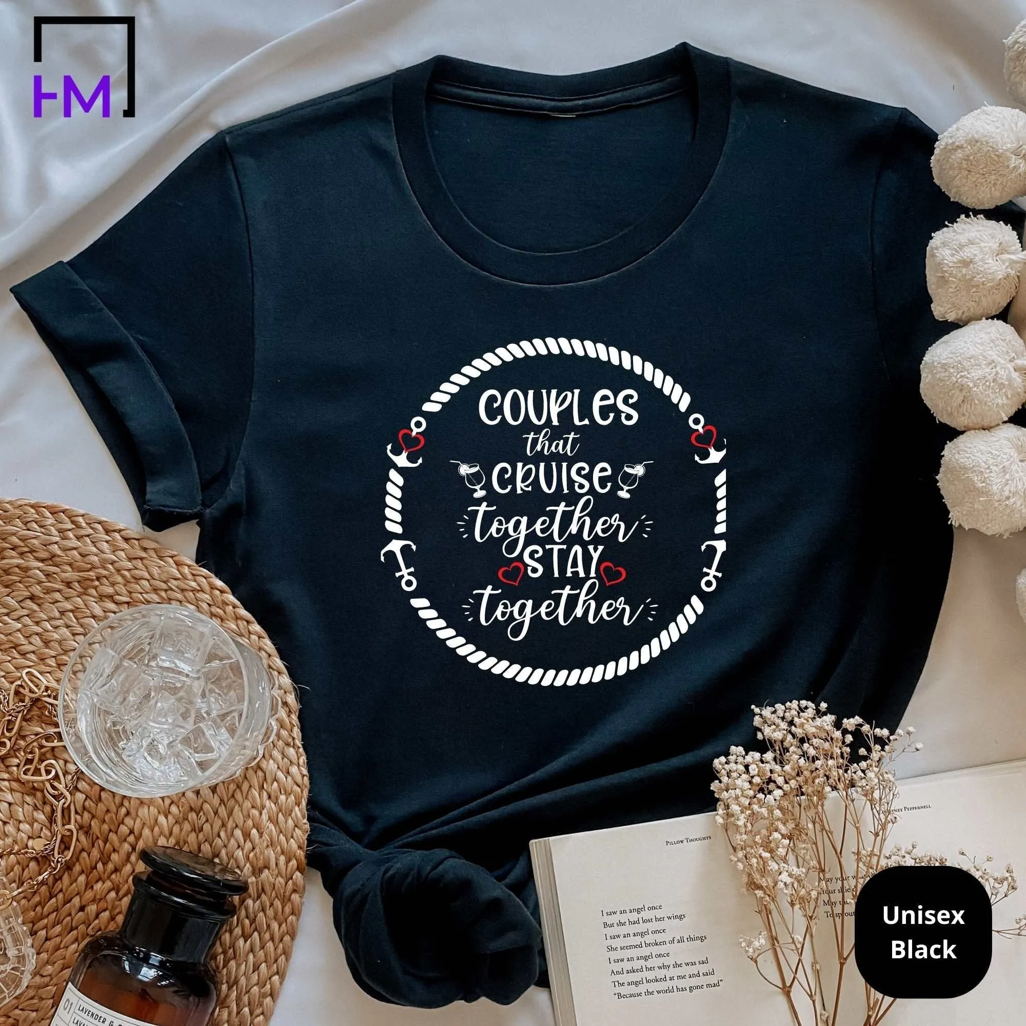 Couples Cruise Shirts for Family Vacations