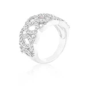 Cubic Zirconia Circular Ring