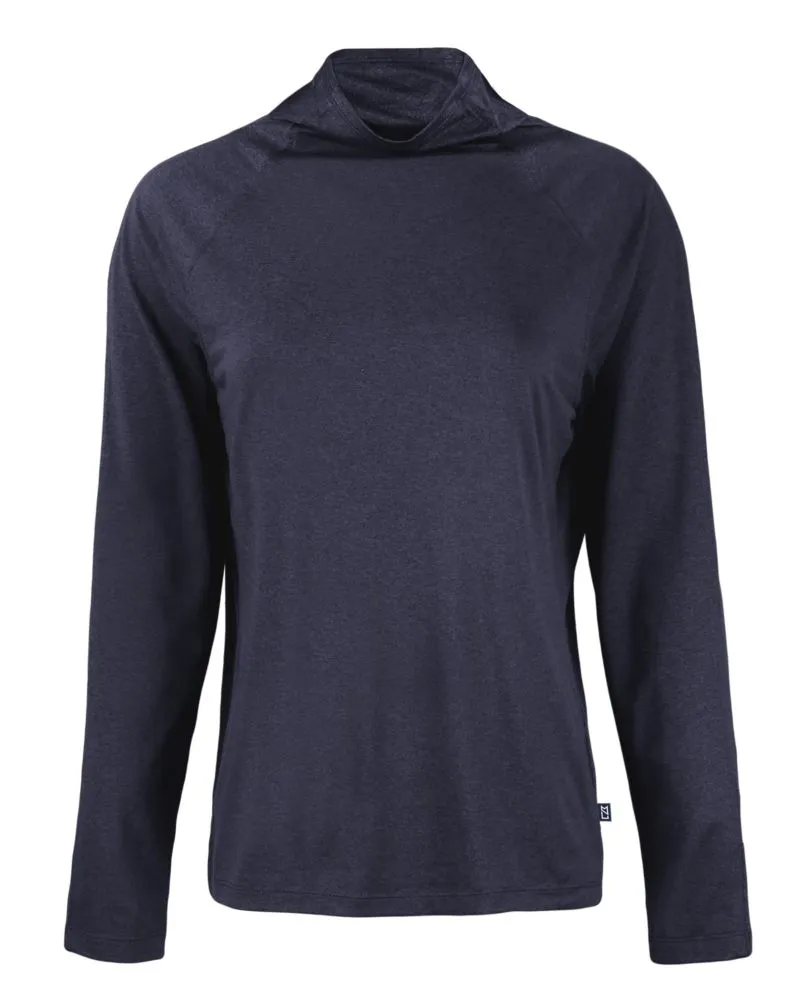 Cutter & Buck Coastline Epic Comfort Eco Recycled Ladies Funnel Neck