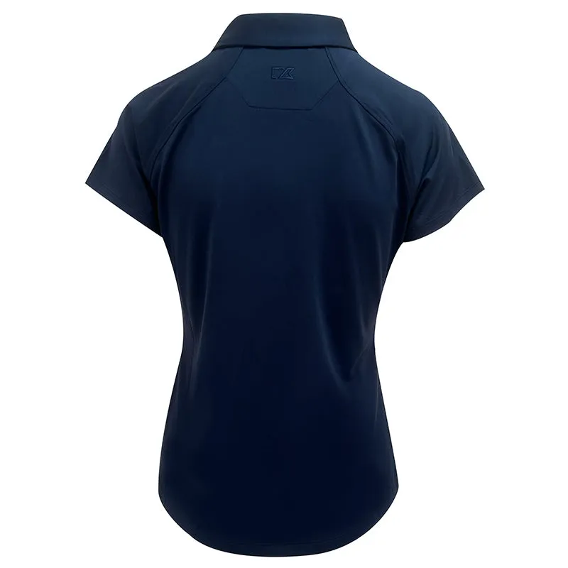 Cutter & Buck Ladies Forge Stretch Zip Polo