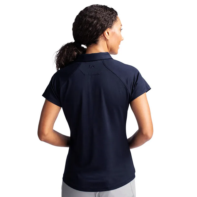 Cutter & Buck Ladies Forge Stretch Zip Polo