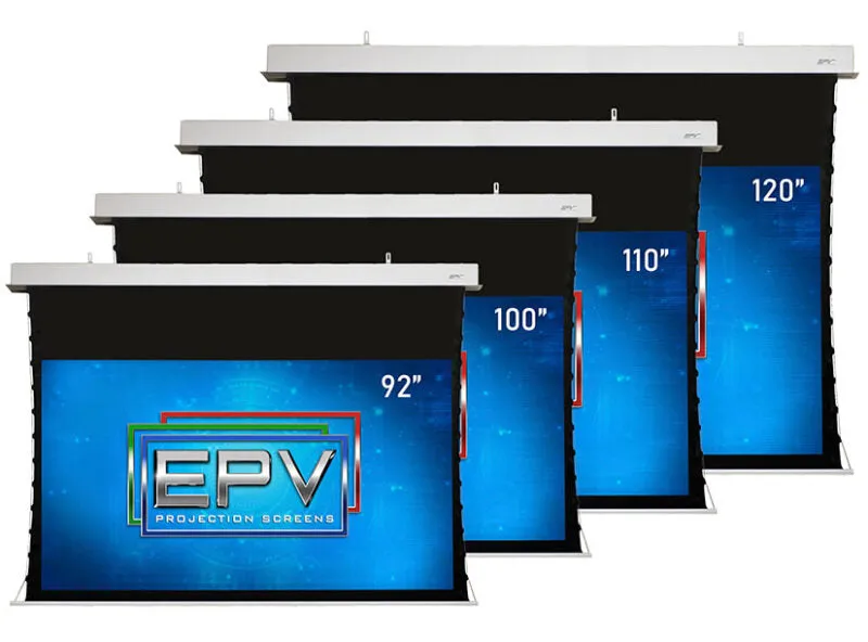 EPV Screens Marquee Tension Gain (1.1) Electric Retractable 100" (49.0x87.2) HDTV 16:9 MQE100HW2-E12