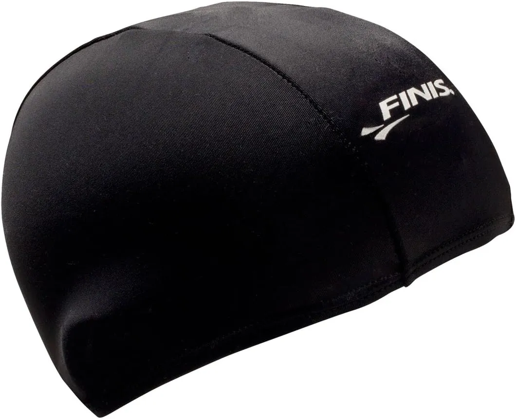 Finis Soft Spandex Swim Cap - Black