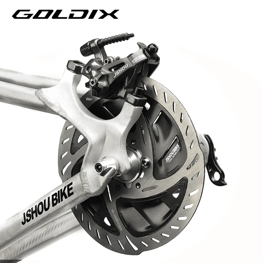 GOLDIX 6Bolt Bicycle Brake Rotor 140/160mm Disc Brake Pad for Mountain Bike Gravel and Road Bike Fast Cooling Rotor RT900