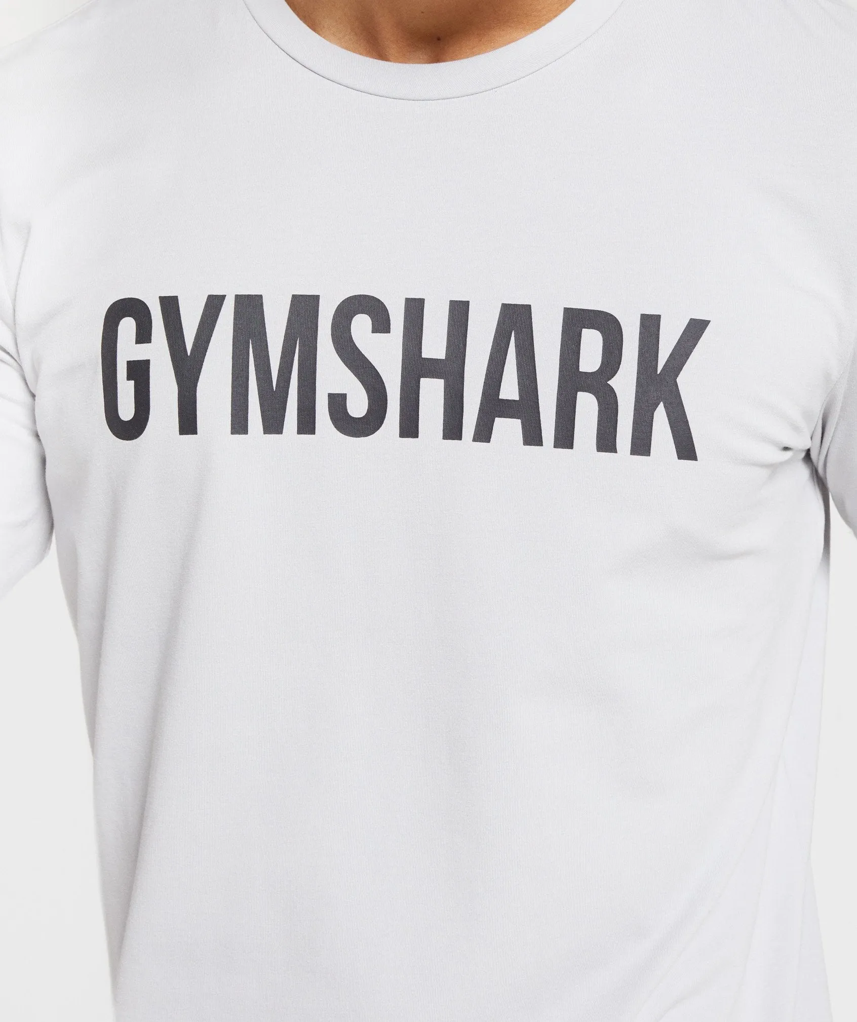 Gymshark Base Long Sleeve T-Shirt - Platinum Grey