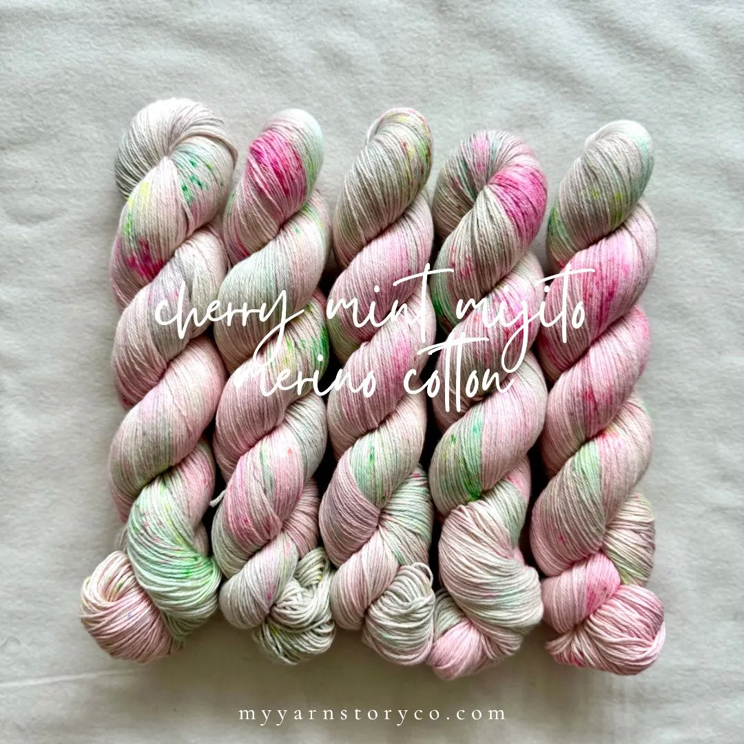 Hand Dyed Yarn by Myyarnstoryco 2024 September Batch