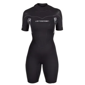 Henderson 3mm Women's Thermoprene PRO Back Zip Shorty Scuba Diving Wetsuits