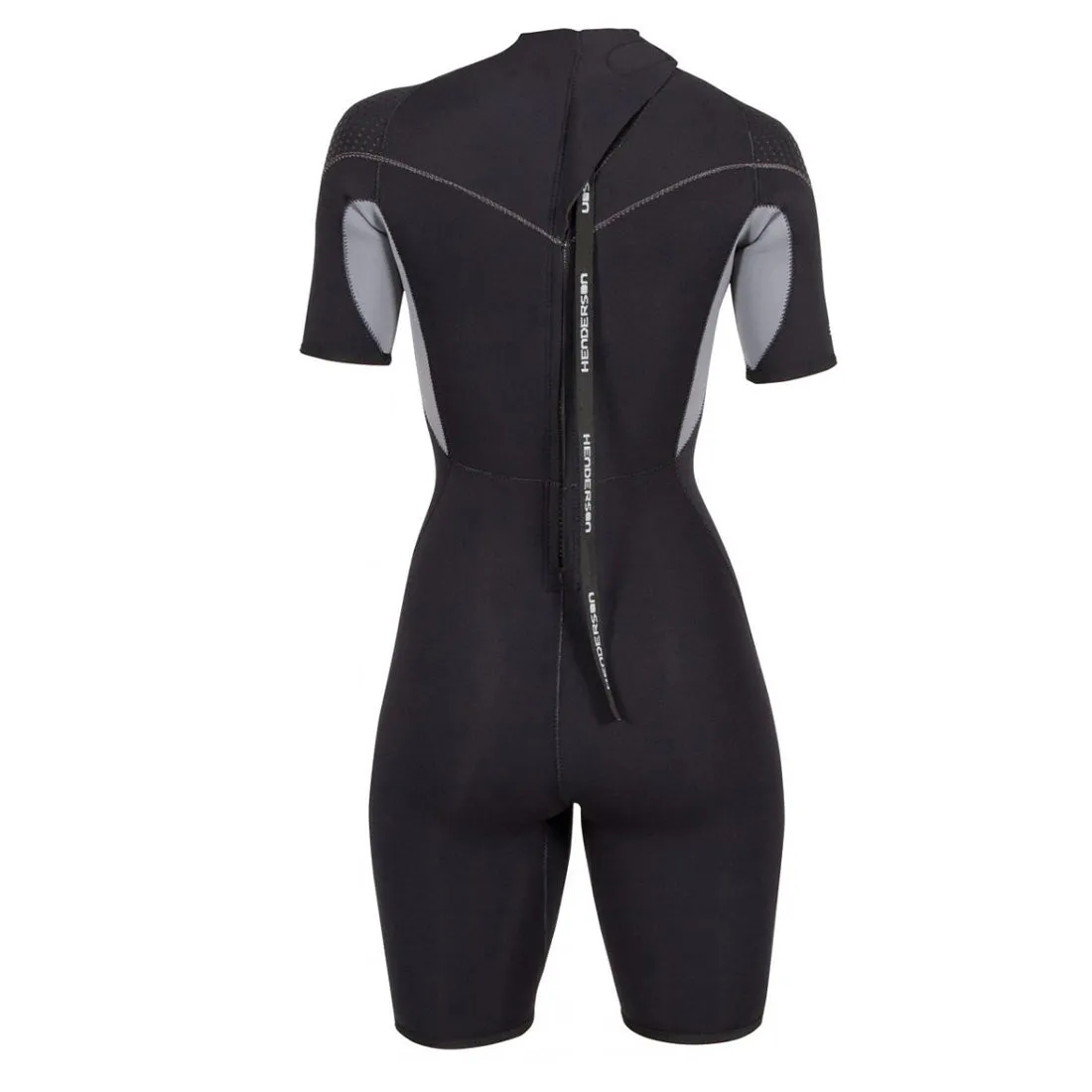 Henderson 3mm Women's Thermoprene PRO Back Zip Shorty Scuba Diving Wetsuits