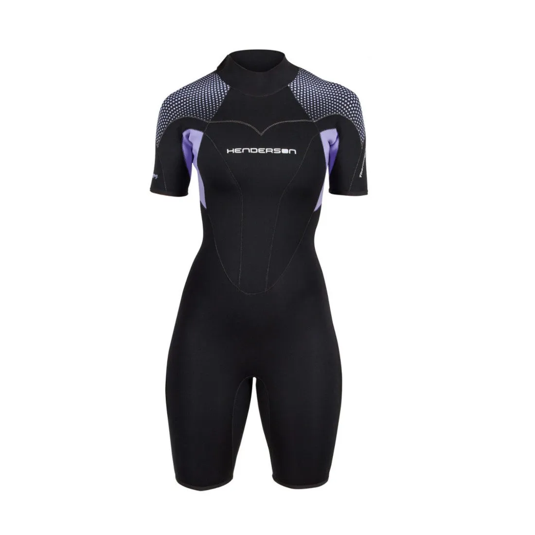 Henderson 3mm Women's Thermoprene PRO Back Zip Shorty Scuba Diving Wetsuits