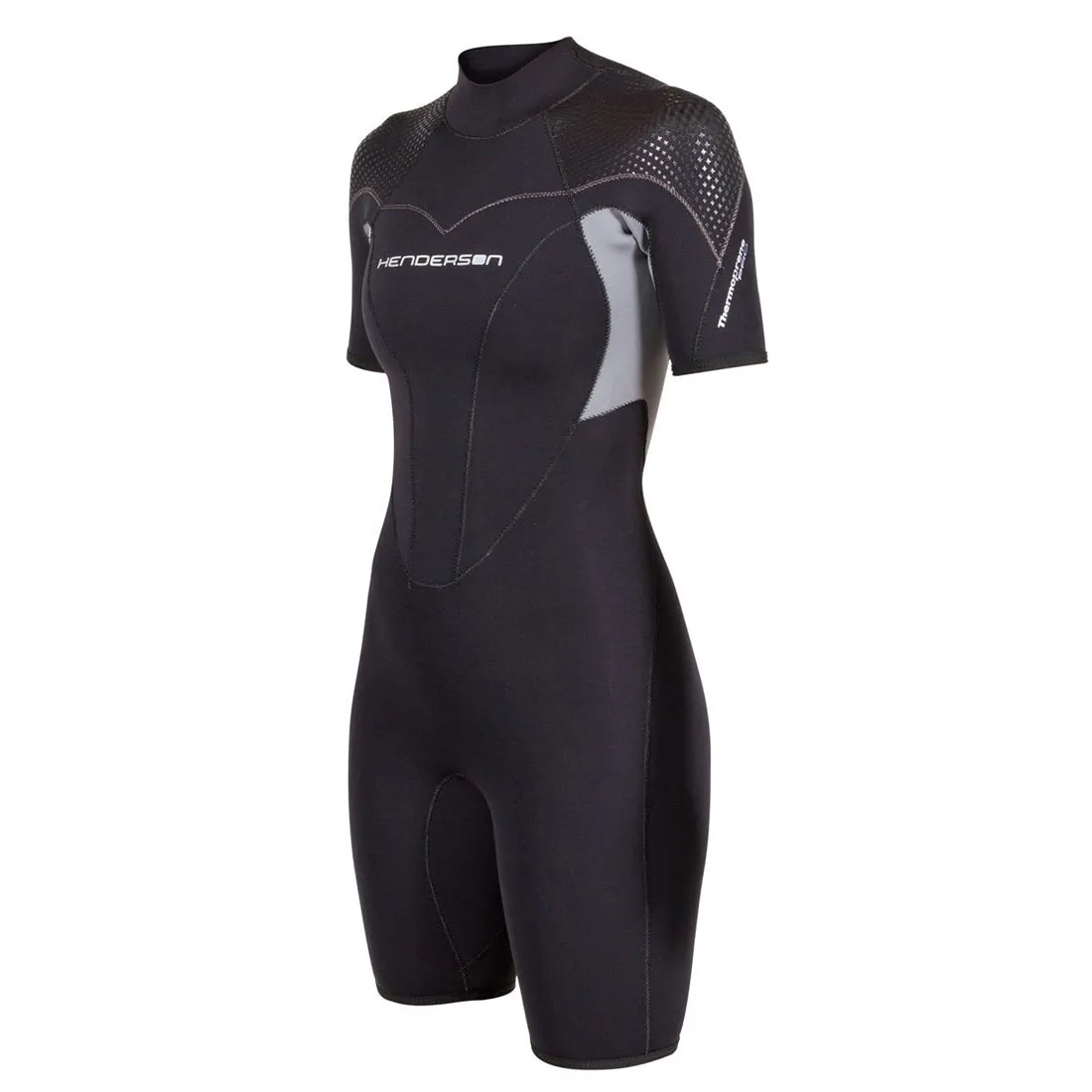 Henderson 3mm Women's Thermoprene PRO Back Zip Shorty Scuba Diving Wetsuits