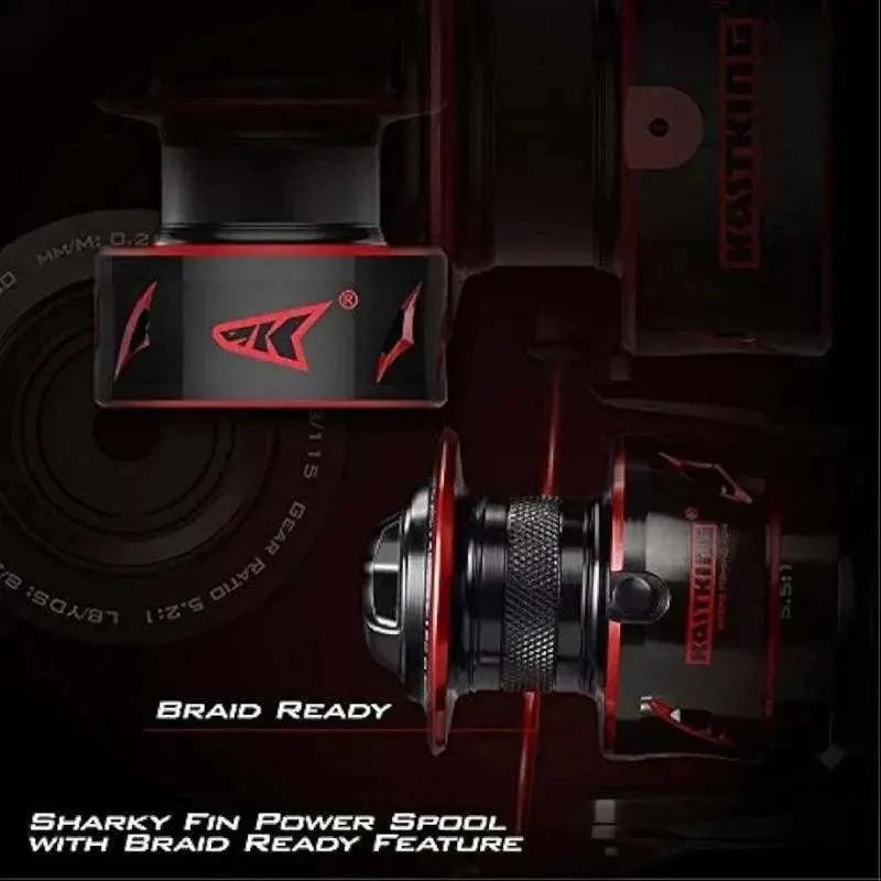 KastKing Sharky Baitfeeder III Spinning Reel