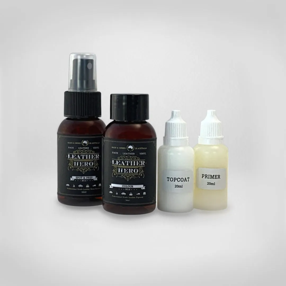 Leather Repair & Recolour Kit - White