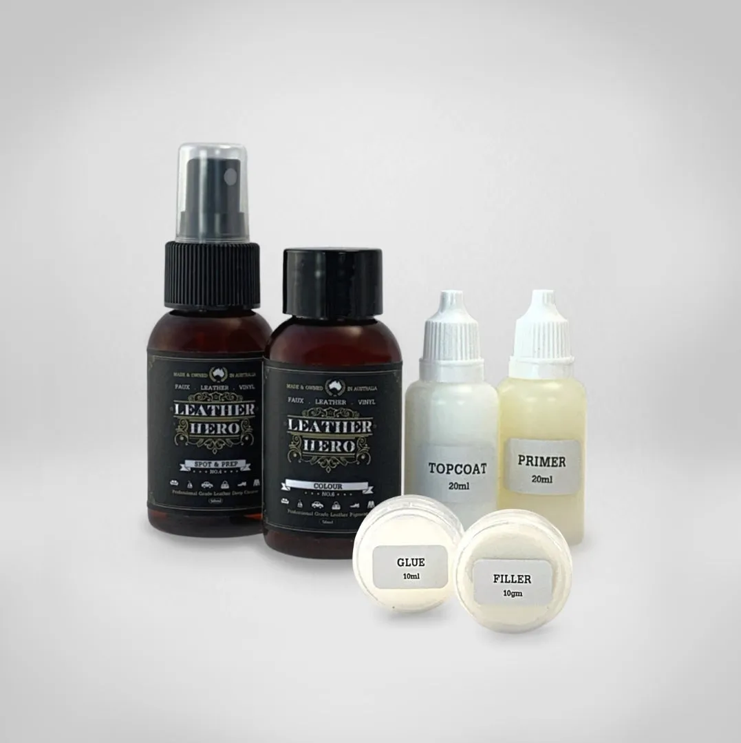 Leather Repair & Recolour Kit - White