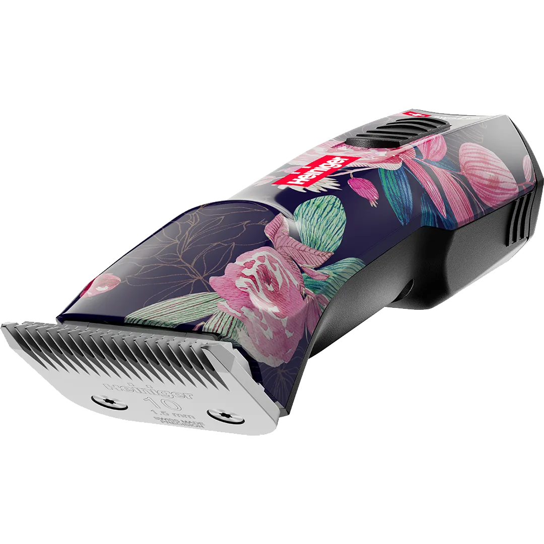 Limited Edition Flower Opal Cordless Clipper One Battery with Free Clipper Grip by Heiniger