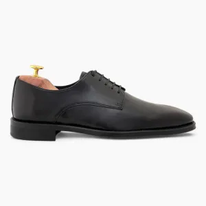 Luis Gonzalo 8011H Black Leather Blucher Men’s Shoe – Premium Leather & Anti-Slip Sole