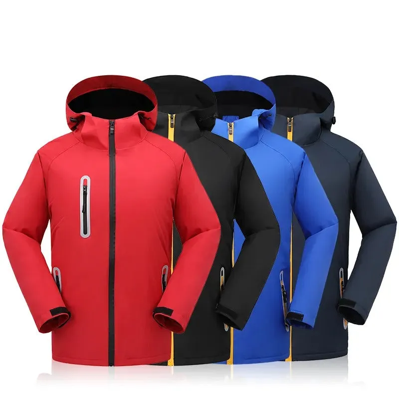 Men Winter Thick Jackets Fleece Inner Plus Size Outdoor Winter Premium Jacket | TS905