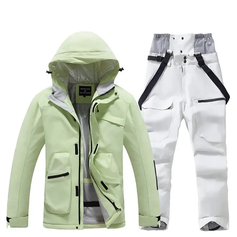 Men Women Mountain Explorer Snow Suits 2025 Winter Sports Wear