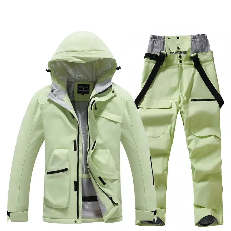 Men Women Mountain Explorer Snow Suits 2025 Winter Sports Wear