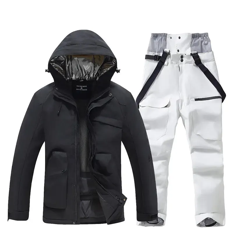 Men Women Mountain Explorer Snow Suits 2025 Winter Sports Wear