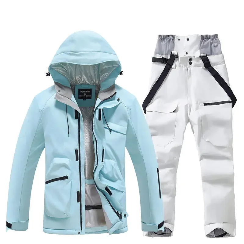 Men Women Mountain Explorer Snow Suits 2025 Winter Sports Wear