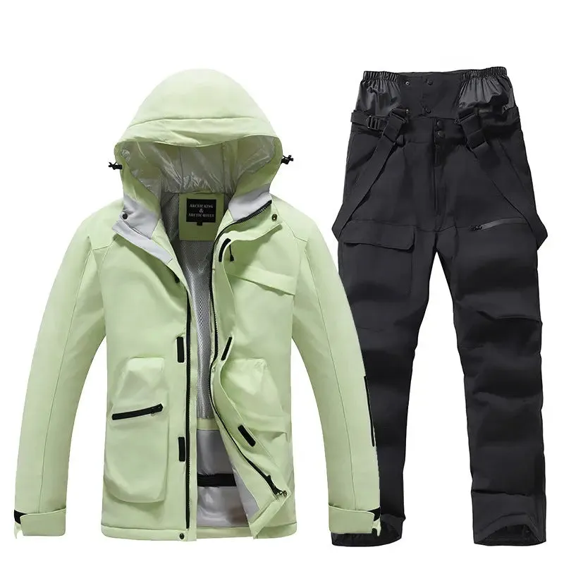 Men Women Mountain Explorer Snow Suits 2025 Winter Sports Wear