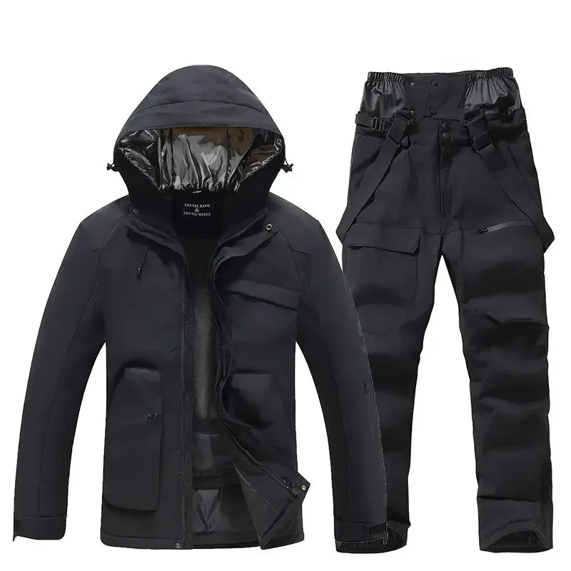 Men Women Mountain Explorer Snow Suits 2025 Winter Sports Wear