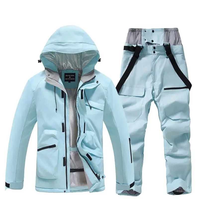 Men Women Mountain Explorer Snow Suits 2025 Winter Sports Wear