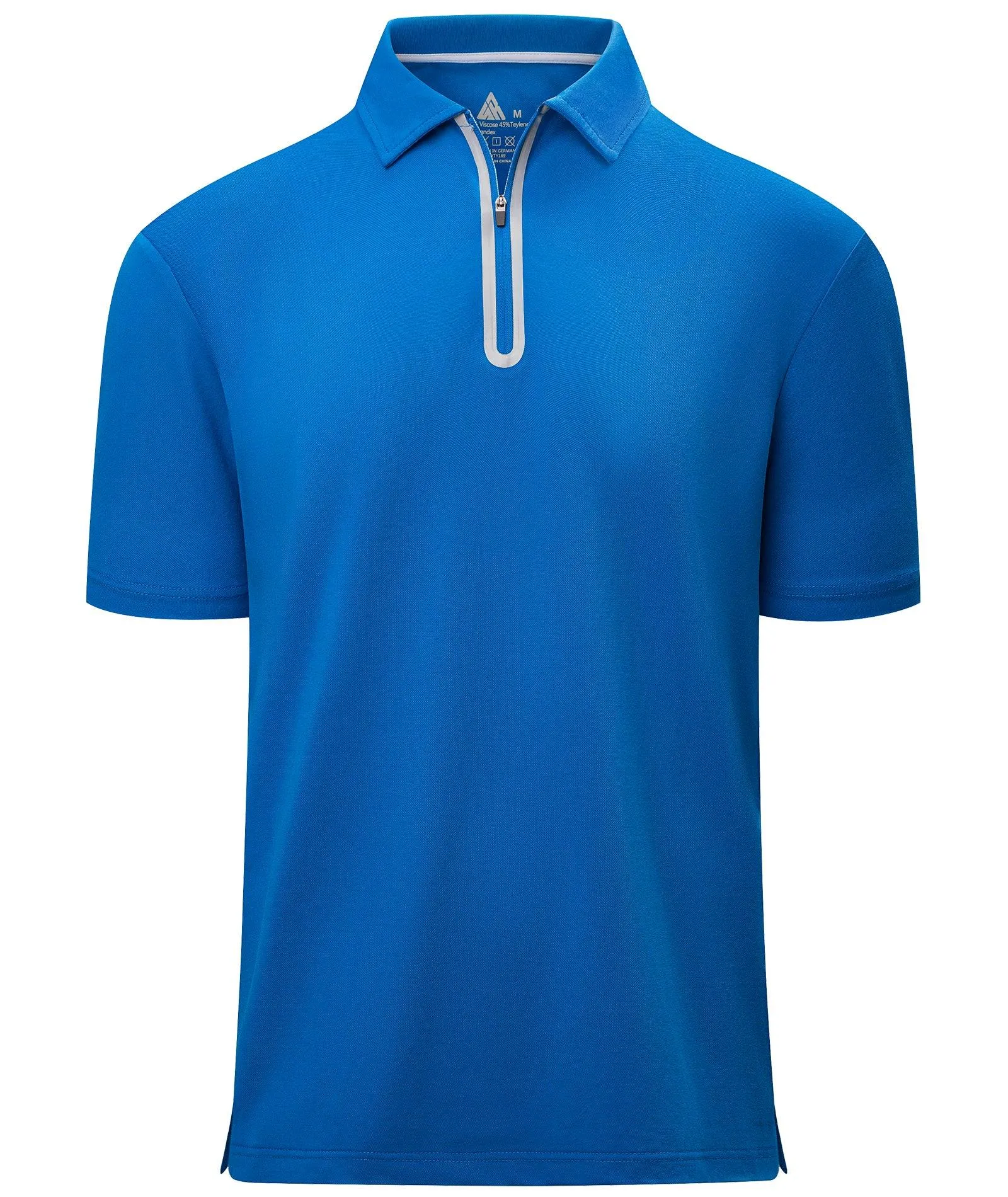 Men's Dry Fit Moisture Wicking Sports Polo Shirt-ZPK007845