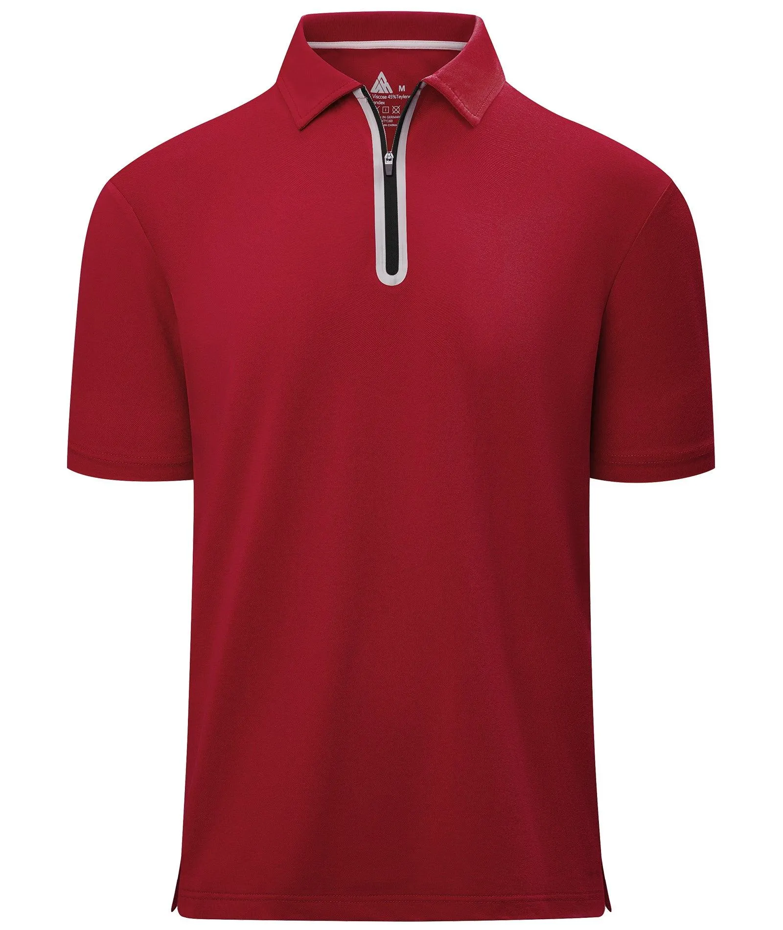 Men's Dry Fit Moisture Wicking Sports Polo Shirt-ZPK007845