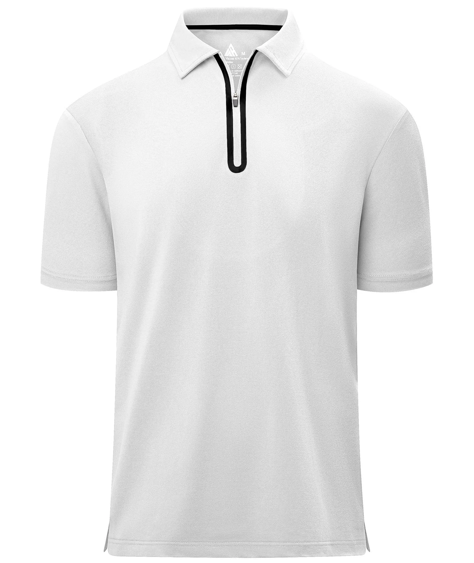 Men's Dry Fit Moisture Wicking Sports Polo Shirt-ZPK007845