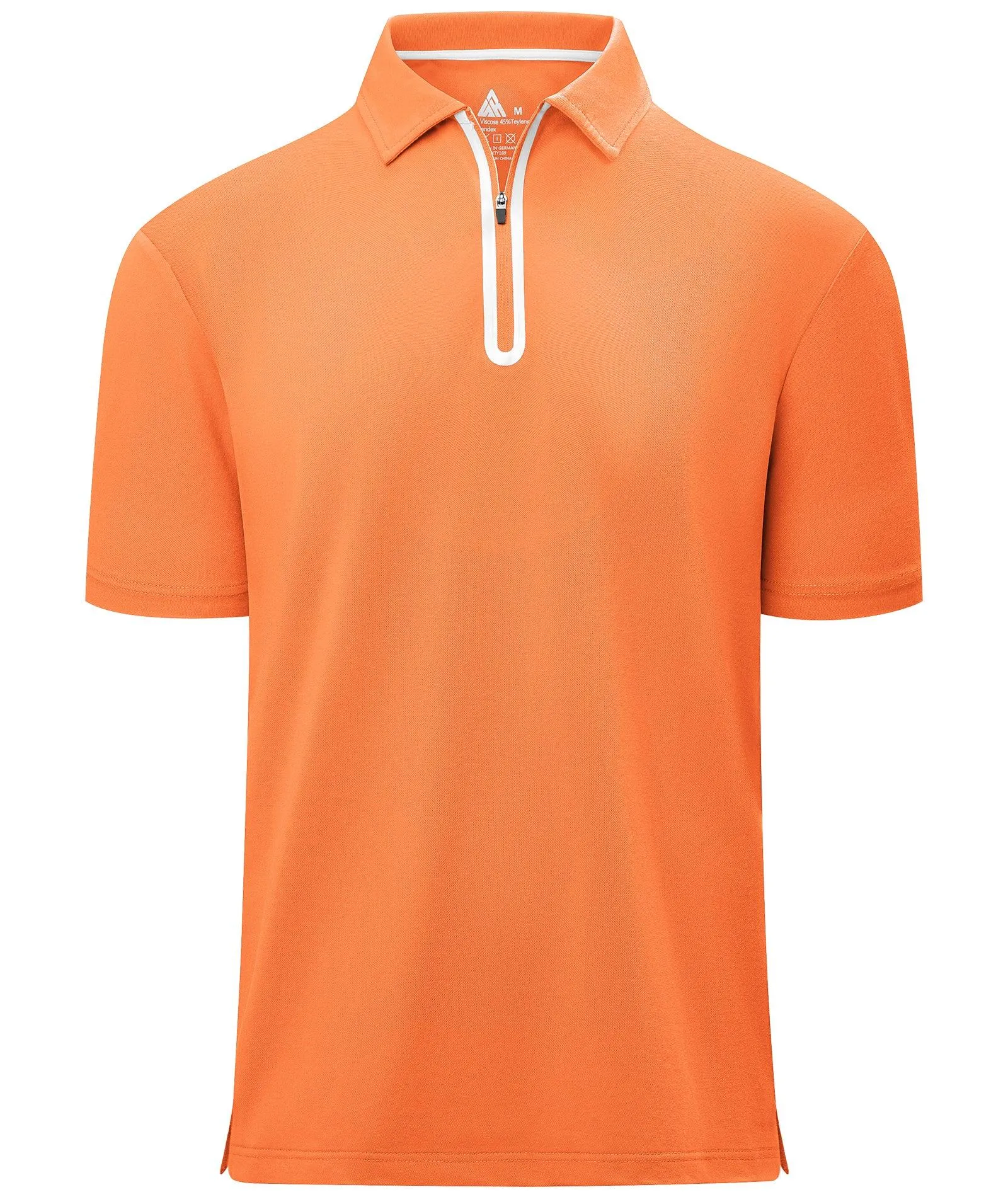 Men's Dry Fit Moisture Wicking Sports Polo Shirt-ZPK007845