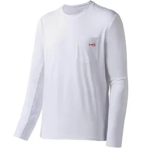 Men’s UPF 50  Long Sleeve Fishing Shirt with Chest Pocket