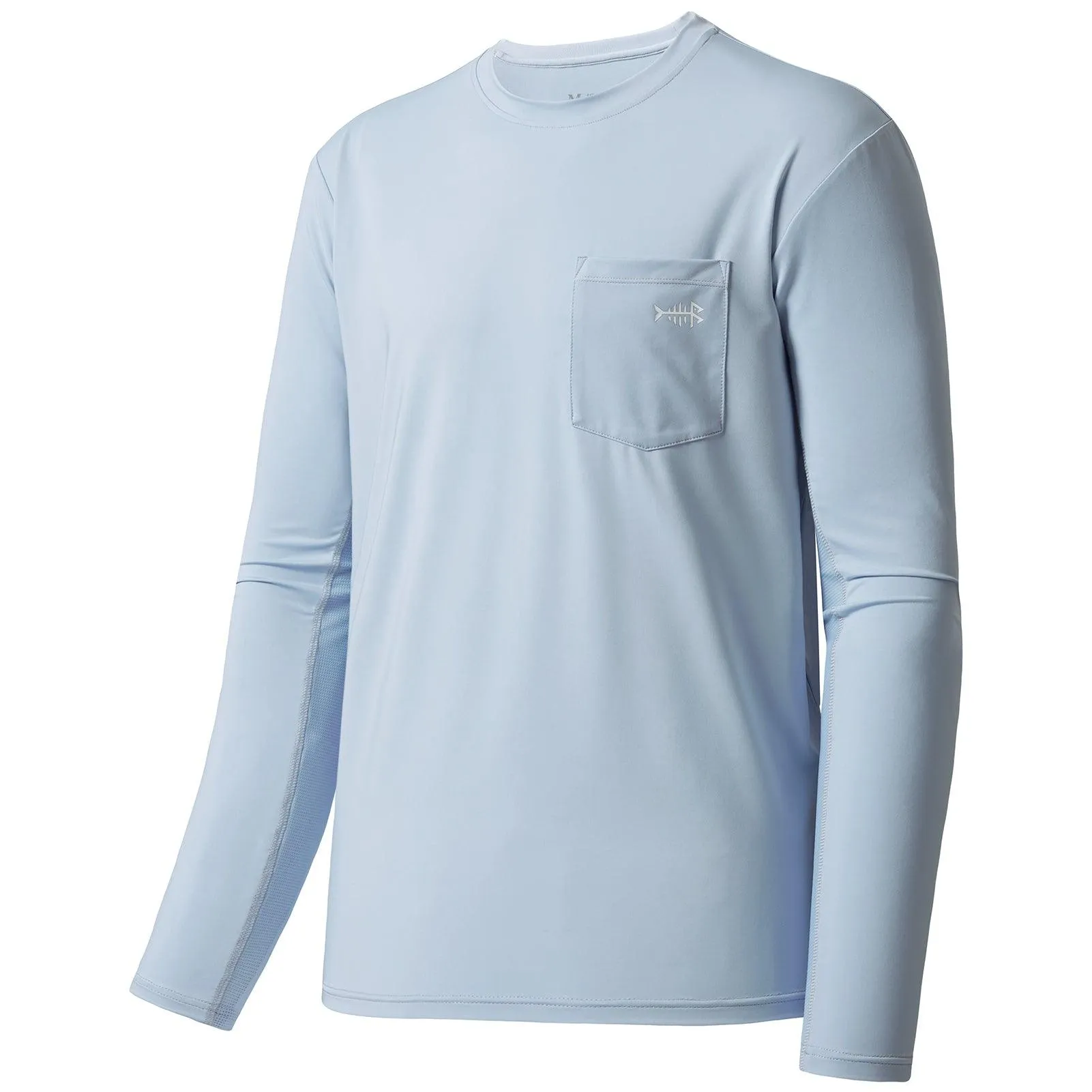 Men’s UPF 50  Long Sleeve Fishing Shirt with Chest Pocket