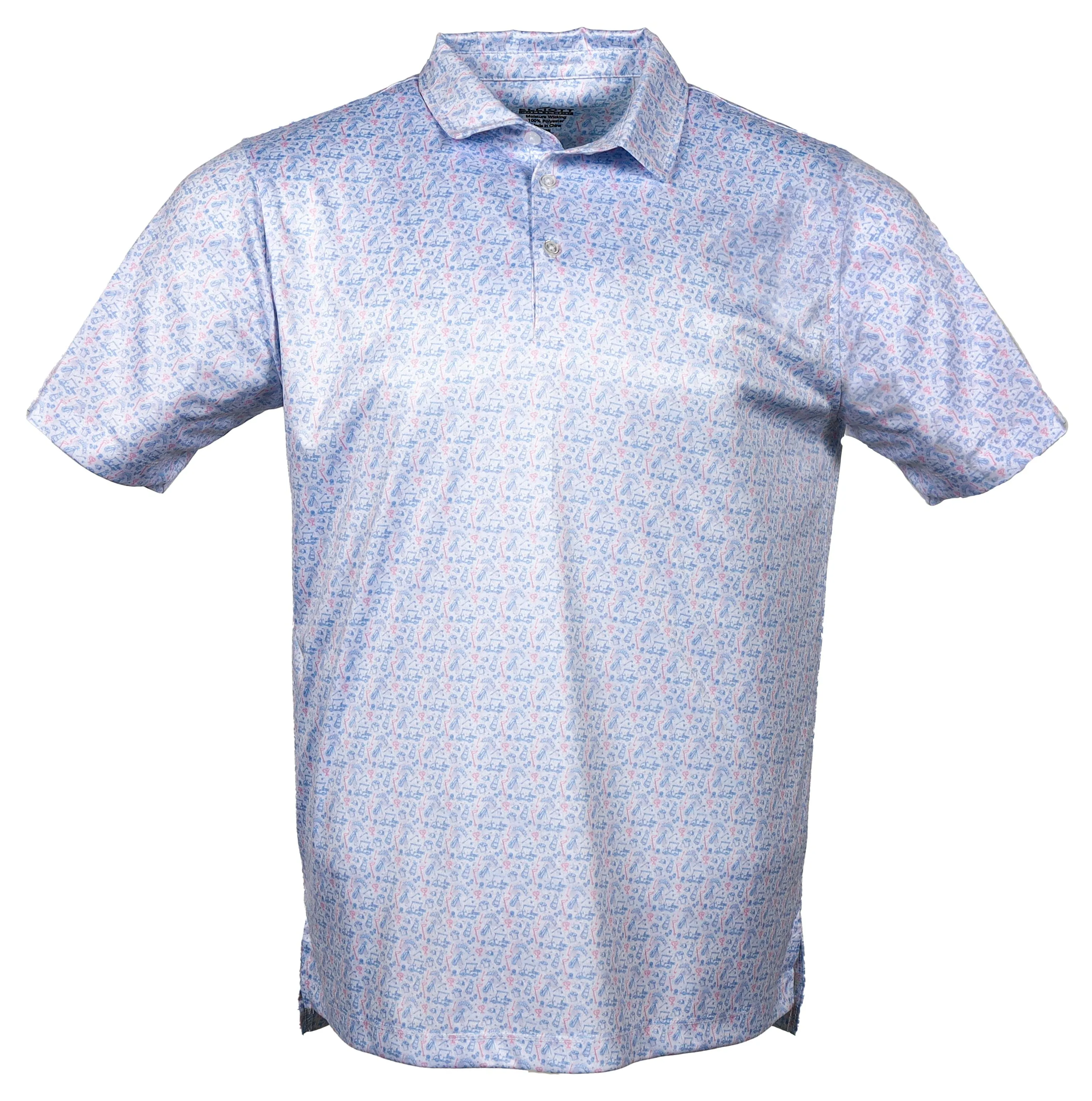 Myrtle Beach - White Men's Golf Shirt Polo