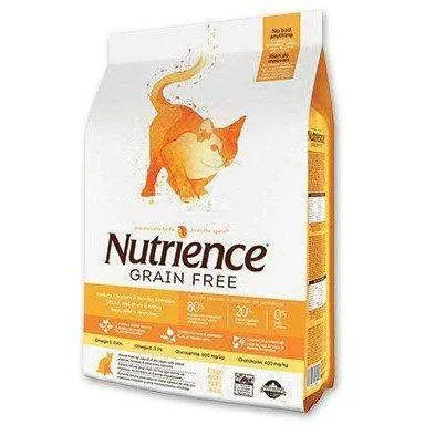 Nutrience Grain Free Cat Food Turkey, Chicken & Herring