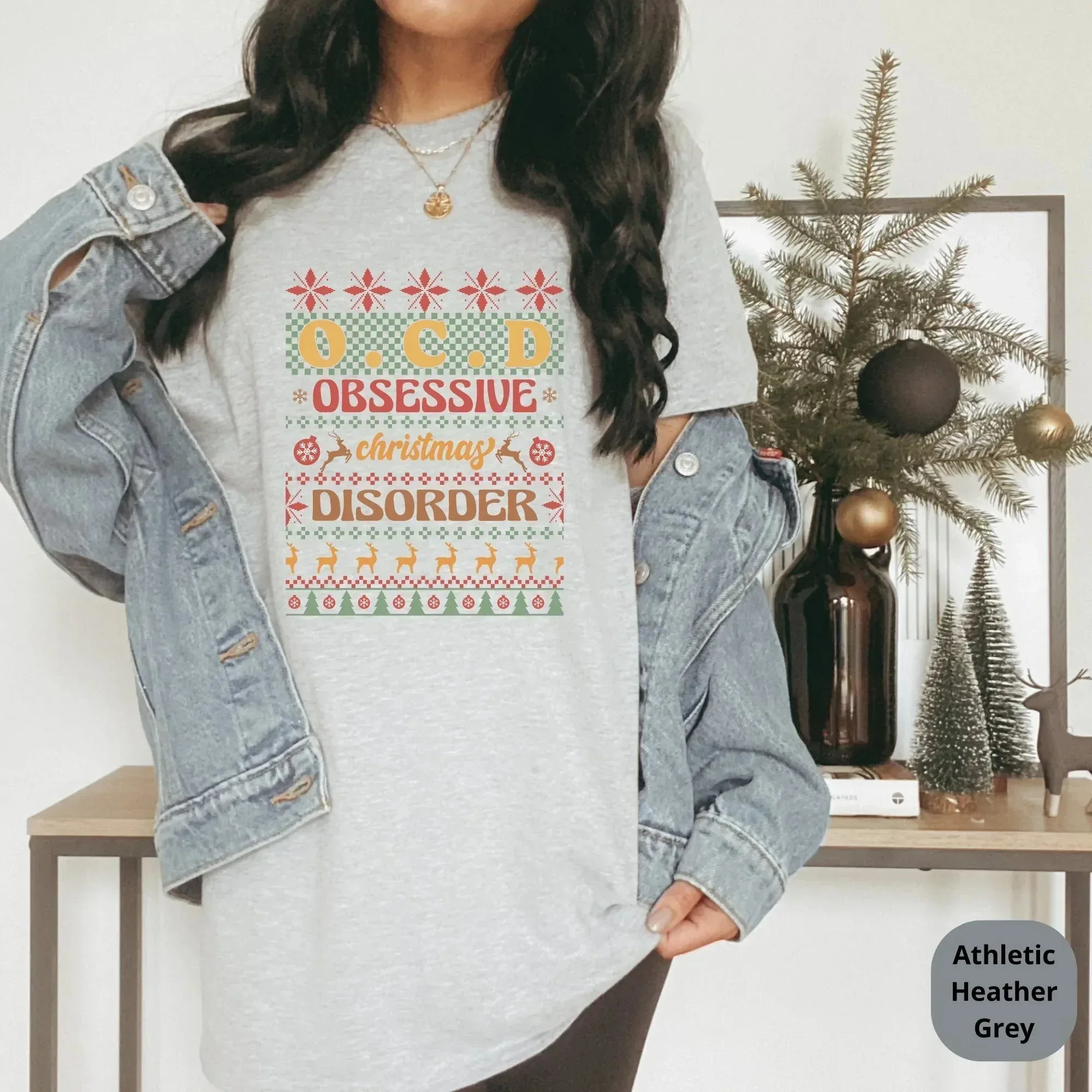 OCD Funny Christmas Sweater