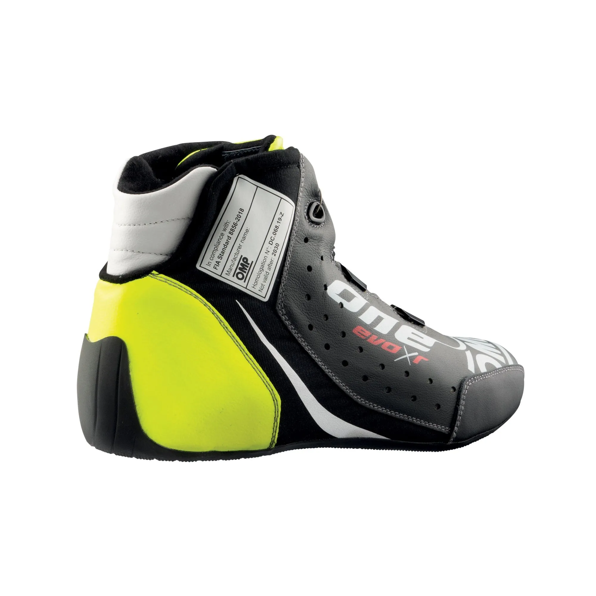 OMP One Evo X R Race Boots [Top Level Leather Fireproof - FIA 8856-2018] Multiple Size & Color Options