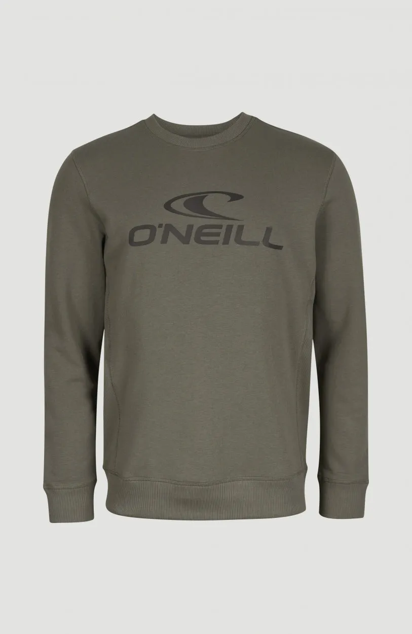 O'Neill Logo Crew Sweatshirt | Military Green