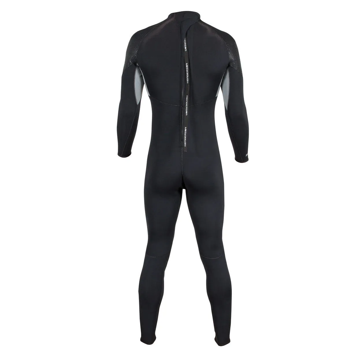 Open Box Henderson 3mm Mens Thermoprene Pro Back Zip Wetsuit - Black - XX-Large