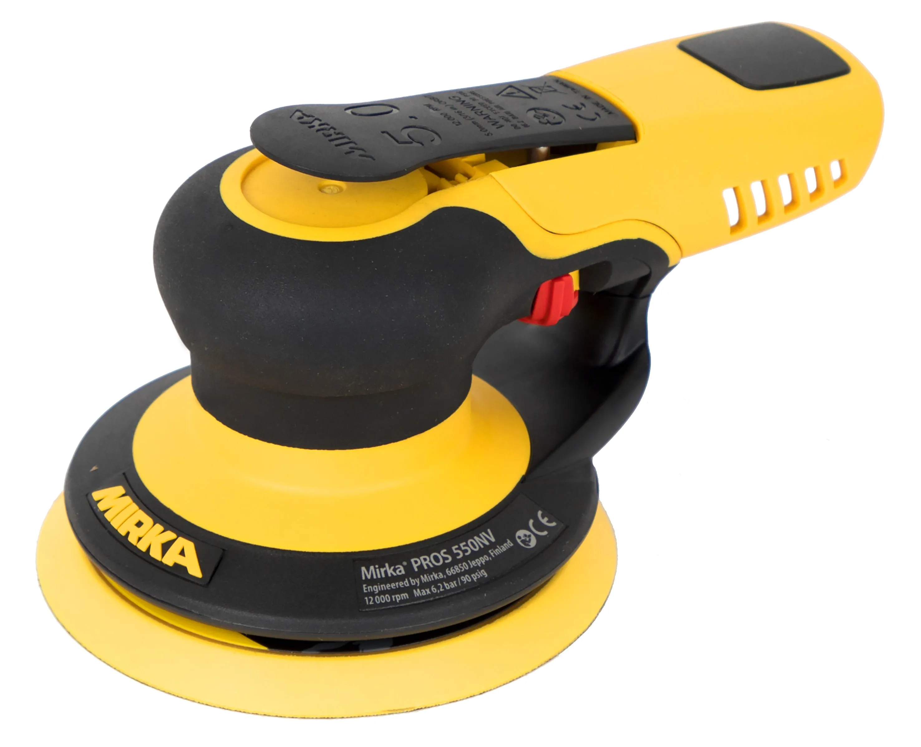 Orbital Sander - Mirka® 5" or 6" PROS Vacuum-Ready Sander with 5mm Orbit, MRP-550CV / MRP-650CV